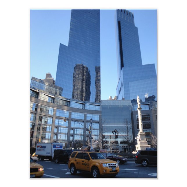 Columbus Circle Architecture New York City NYC Photo Print (Front)