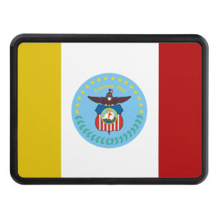 Columbus city flag hitch cover