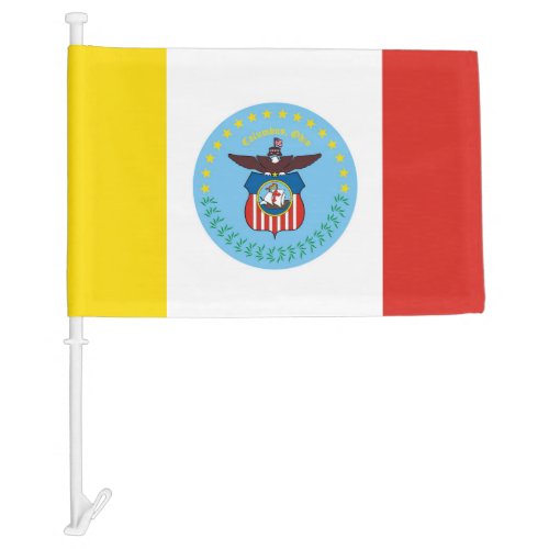 Columbus city flag Ohio USA united states america 