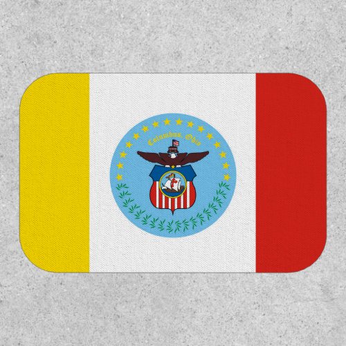 Columbus city flag Ohio USA united states america  Patch