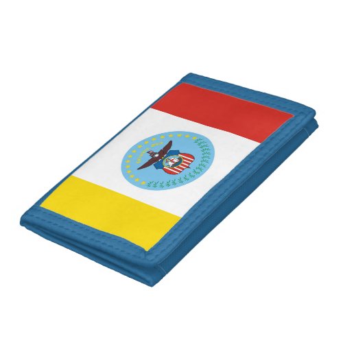 Columbus city flag Ohio USA united states america  Trifold Wallet