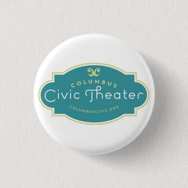 Columbus Civic button (Front)