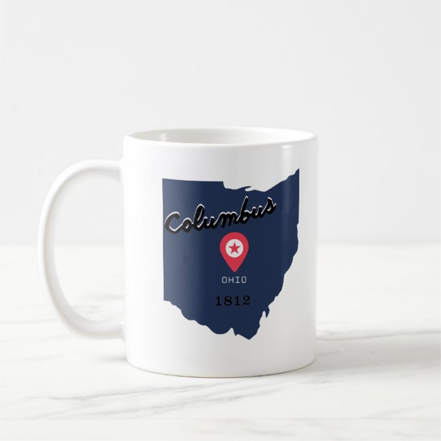 Columbus coffee mug  (Left)