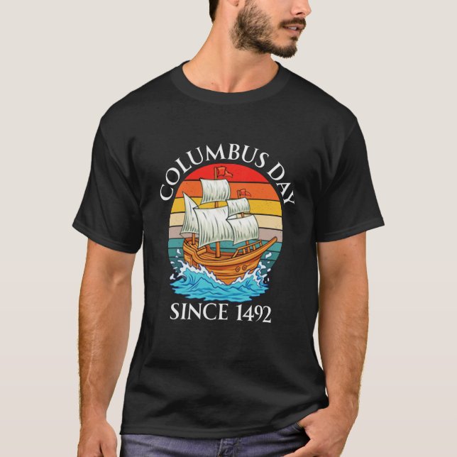 COLUMBUS DAY NEW T-Shirt (Front)