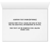 Columbus Day Ship Greeting Card (Inside Horizontal (Bottom))