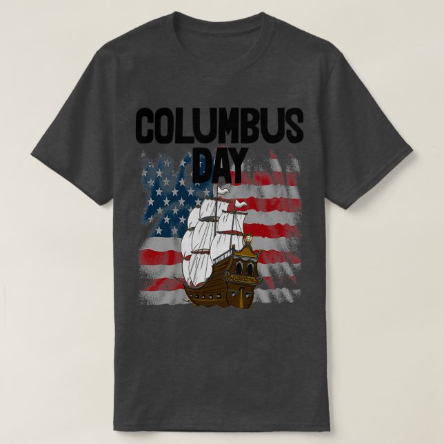 Columbus day T-Shirt (Design Front)