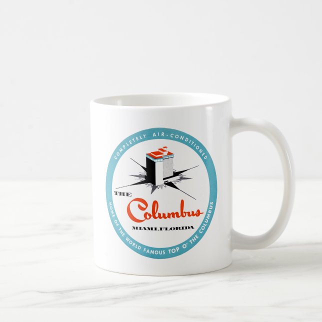 Columbus Hotel Miami Florida Coffee Mug (Right)