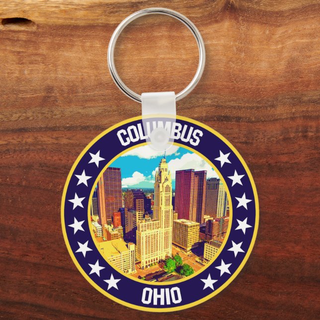 Columbus                                           keychain (Front)