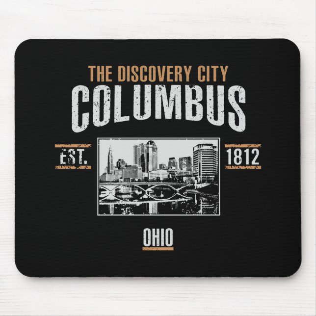 Columbus Mouse Pad (Front)