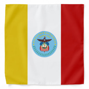 Columbus (Ohio) City flag Bandana