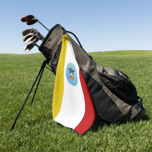 Columbus Ohio city flag  Golf Towel