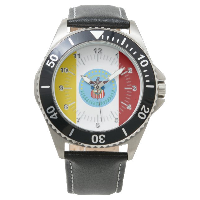 Columbus (Ohio) City flag Watch (Front)