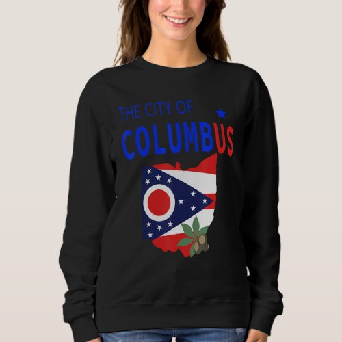Columbus Ohio City Italian Pride Sweatshirt