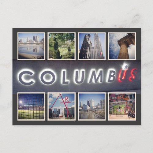 Columbus Ohio Photo Postcard