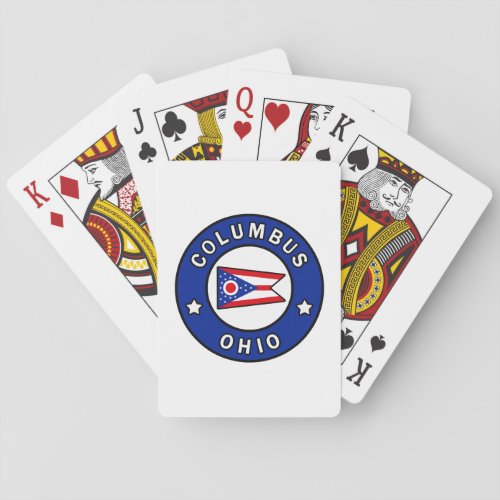 Columbus Ohio Poker Cards