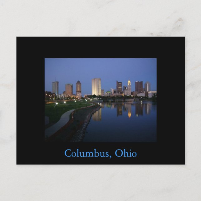 Columbus Ohio Postcard (Front)