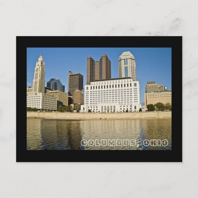 COLUMBUS, OHIO postcard (Front)