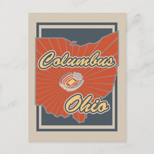 Columbus Ohio Postcard _ Travel Postcard