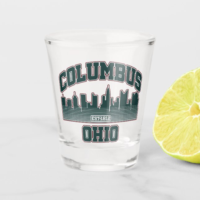 Columbus.Ohio Shot Glass (Front)