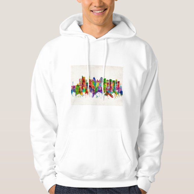 Columbus Ohio skyline Hoodie (Front)
