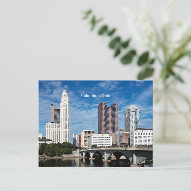 Columbus, Ohio skyline Postcard (Standing Front)