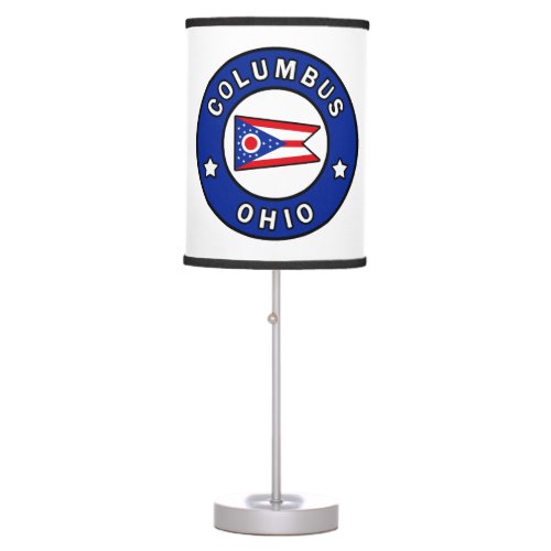 Columbus Ohio Table Lamp