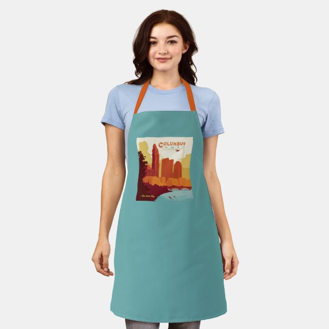 Columbus Ohio | The Arch City Apron (Worn)
