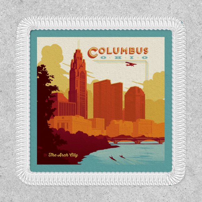 Columbus Ohio | The Arch City Patch (Front)