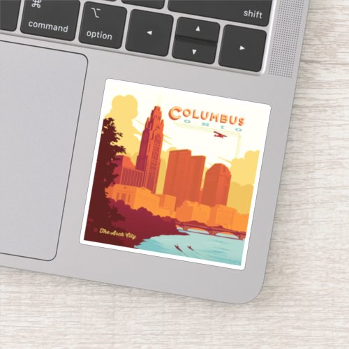 Columbus Ohio  The Arch City Sticker