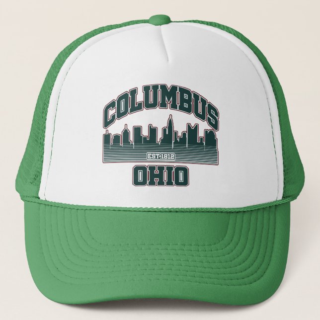 Columbus.Ohio Trucker Hat (Front)