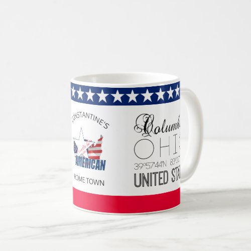 Columbus Ohio United States elegant Coffee Mug