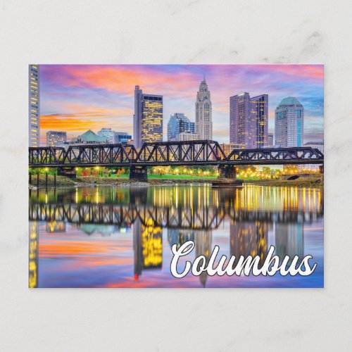 Columbus Ohio USA Postcard
