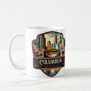 Columbus, Ohio Vintage Coffee Mug