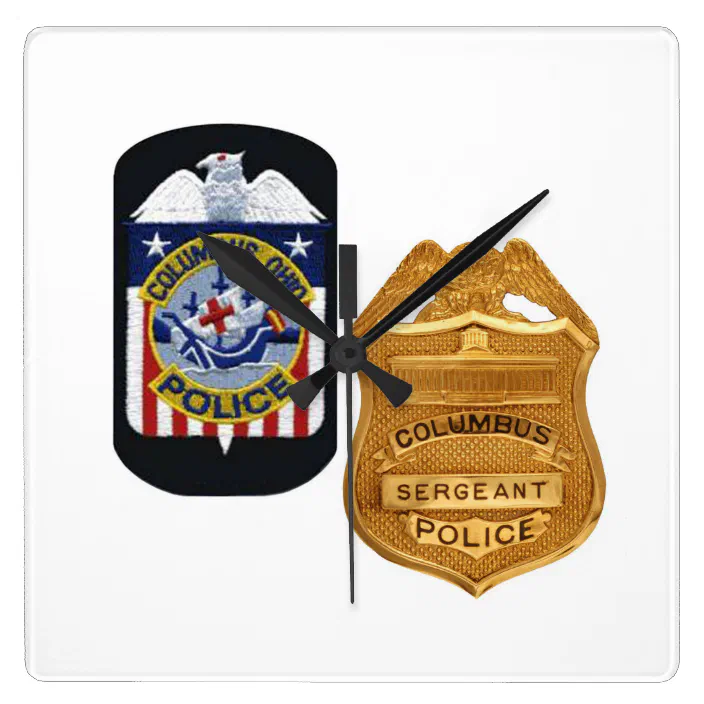 Details about   Police For Trump Wall clock 