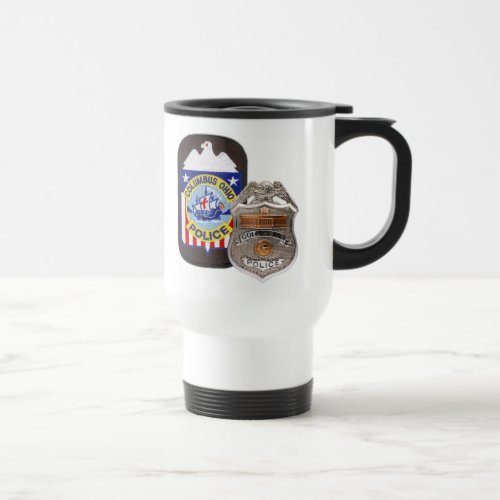 Columbus Police travel mug
