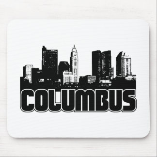 Columbus Skyline Mouse Pad