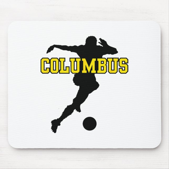 Columbus Soccer Fan Support Stadium Show Your Prid Mouse Pad (Front)