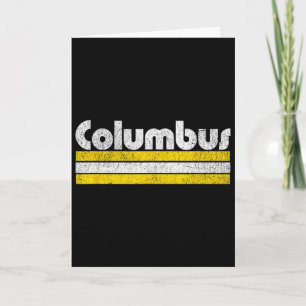 Columbus Soccer Vintage City Card