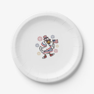 Columbus Soccer Vintage Engraving Shirt Design_1 Paper Plates