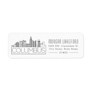 Ohio State Return Address Labels Zazzle Ohio State Return Address Labels Zazzle
