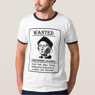 Columbus Wanted Tshirt