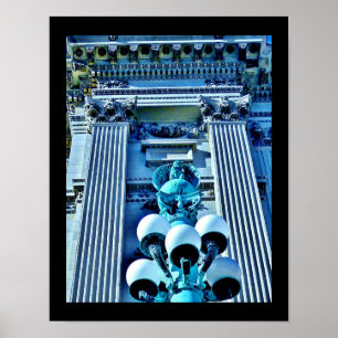 Column Art Poster