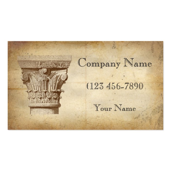 Column Business Card Template