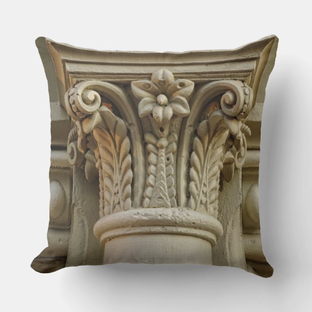 Column detail throw pillow (Front)