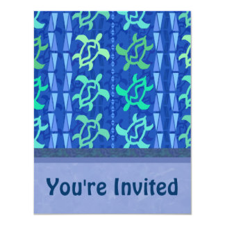 Column of Turtles Invitations