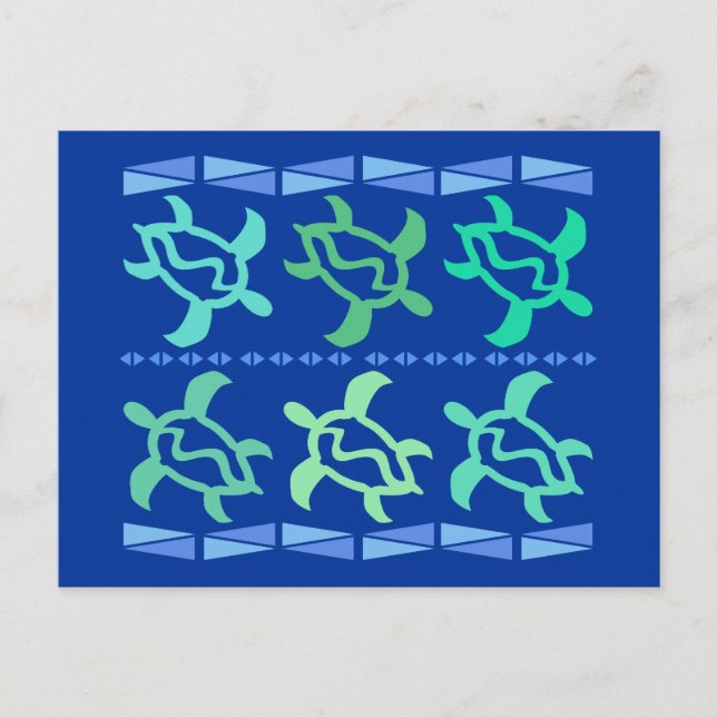 Column of Turtles Postcard (Front)