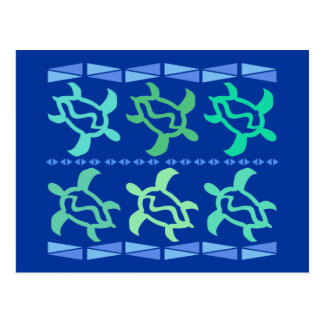 Column of Turtles Postcard