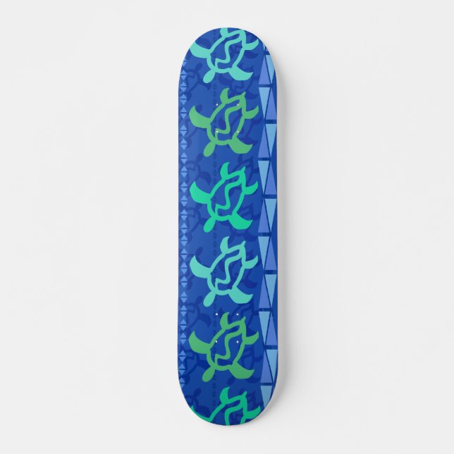 Column of Turtles Skateboard (Front)