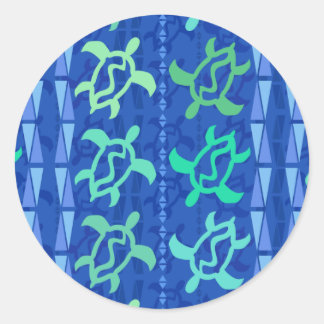 Column of Turtles Stickers