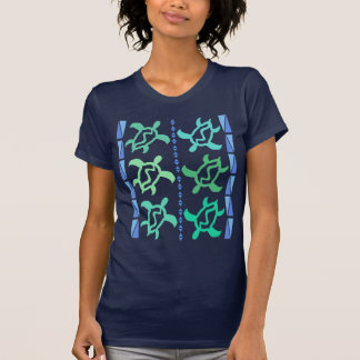 Column of Turtles Women's Dark Shirts